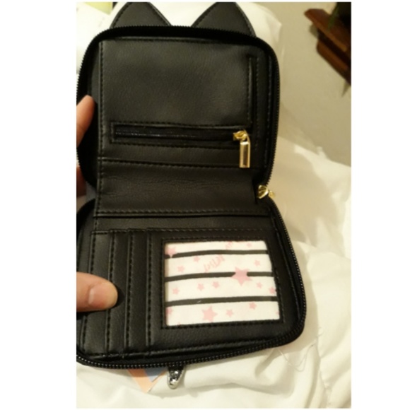 NWT Betsey Johnson caticorn zip wallet - Picture 6 of 7